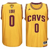 Cleveland Cavaliers #0 Kevin Love Gold 2017 NBA Finals Swingman Jersey,baseball caps,new era cap wholesale,wholesale hats